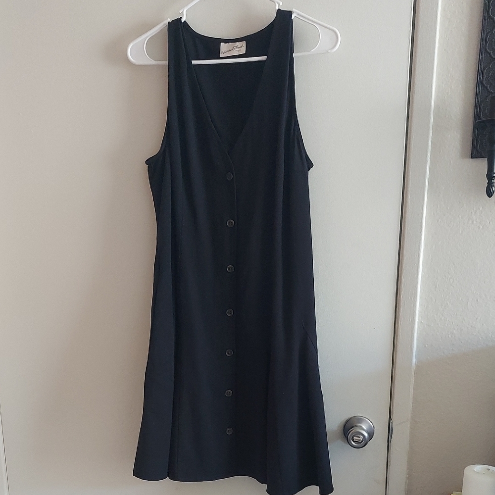 Universal Thread Black Midi Dress